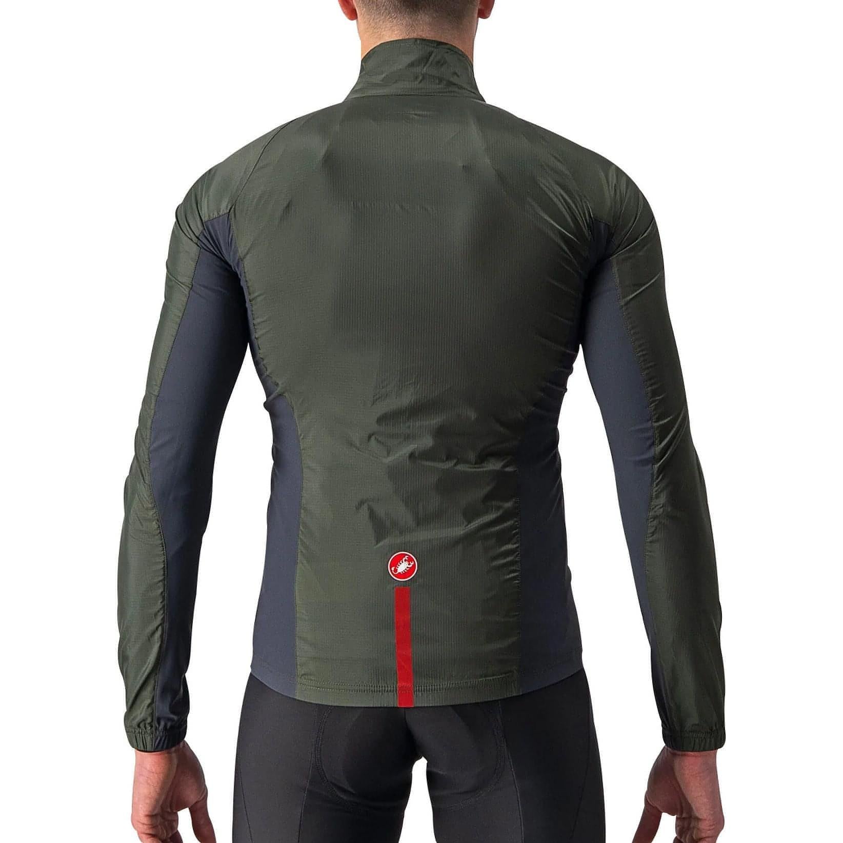 Castelli Squadra Stretch Jacket Back View