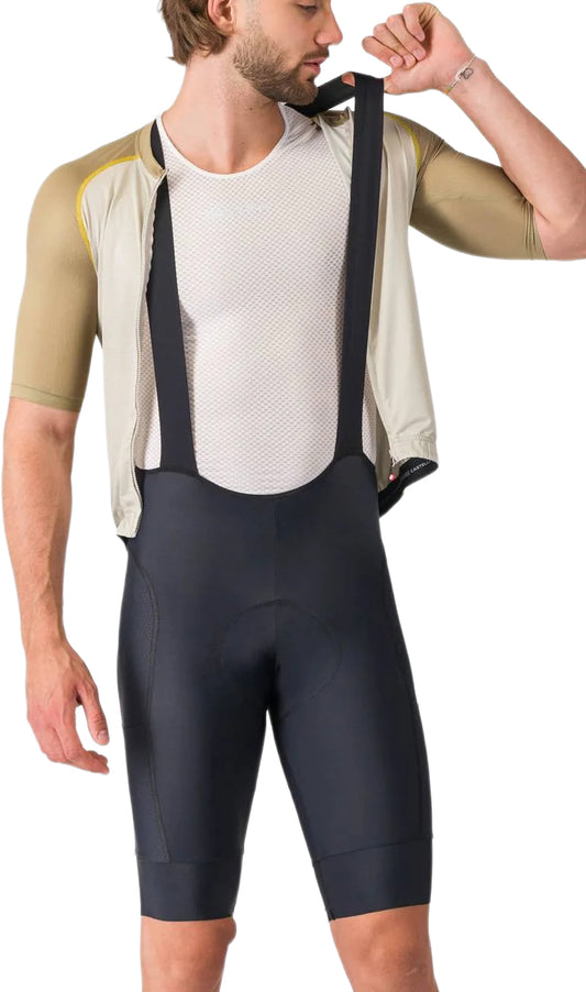 Castelli Unlimited 2 Cargo Mens Cycling Bib Shorts - Black