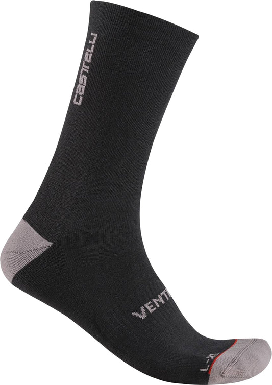 Castelli Venti Soft Merino Cycling Socks - Black