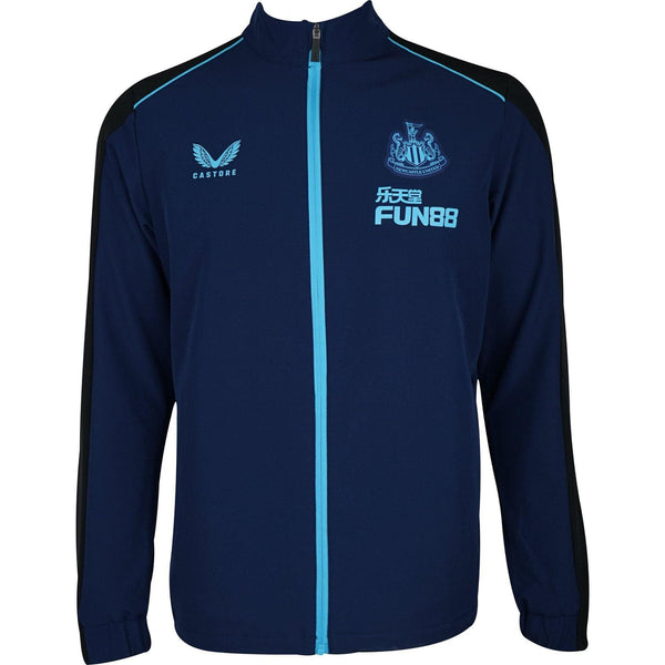 Castore Newcastle United Mens Travel Jacket - Blue – Start Fitness