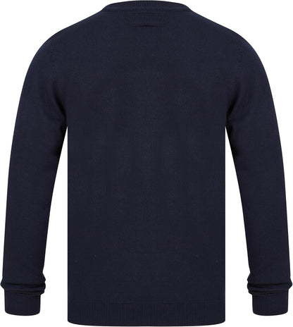 Christmas Fork Me Mens Christmas Jumper - Ink