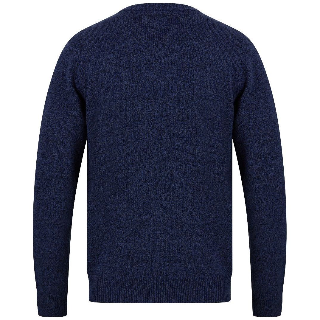 Christmas Snowman Shades Jumper  Ink Back View