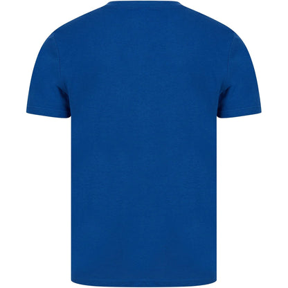 Christmas Vibes Mens Short Sleeve Top - Blue