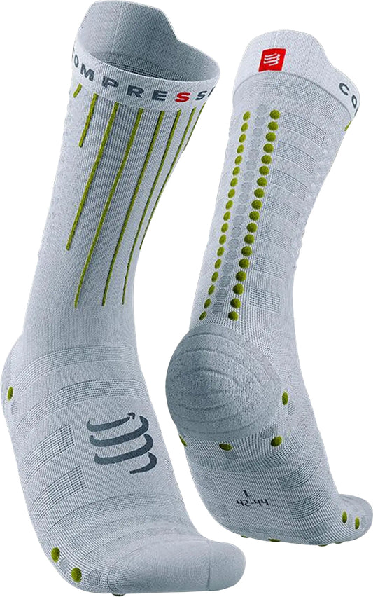 Compressport Aero Running Socks - White