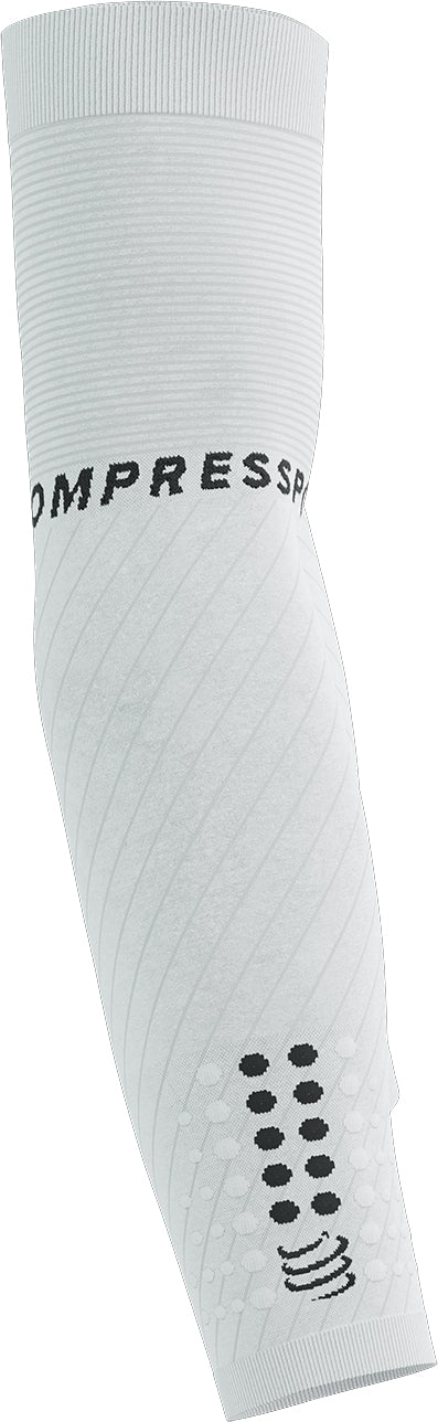 Compressport Armforce Running Arm Sleeves - White