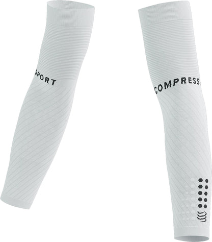 Compressport Armforce Running Arm Sleeves - White