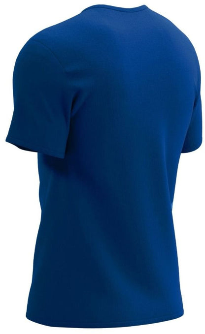 Compressport Logo Short Sleeve Mens Running Top - Blue
