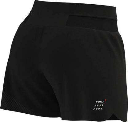 Compressport Performance Womens Running Shorts - Black