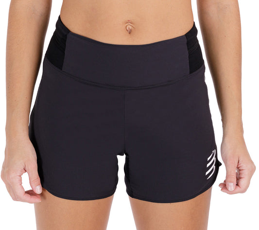 Compressport Performance Womens Running Shorts - Black