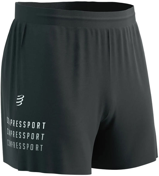 Compressport Performance Mens Running Shorts - Black