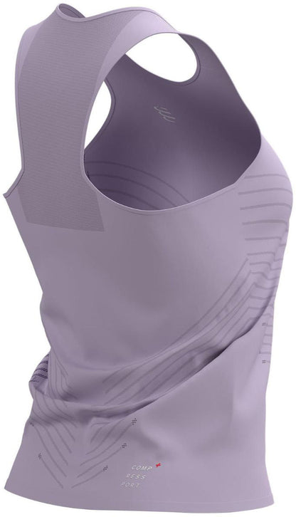 Compressport Performance Womens Running Vest Tank Top - Purple