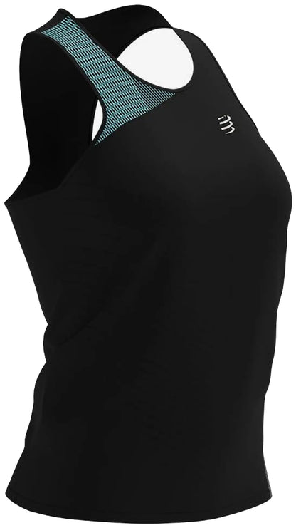 Compressport Performance Womens Running Vest Tank Top - Black