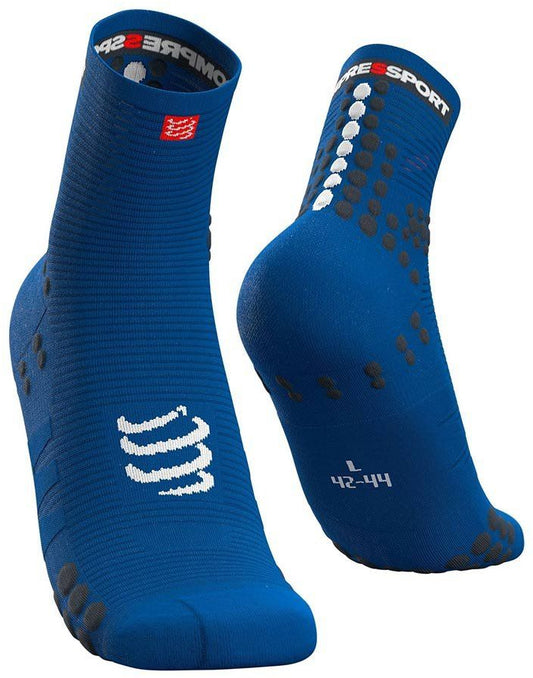 Compressport Pro Racing V3 High Running Socks - Blue