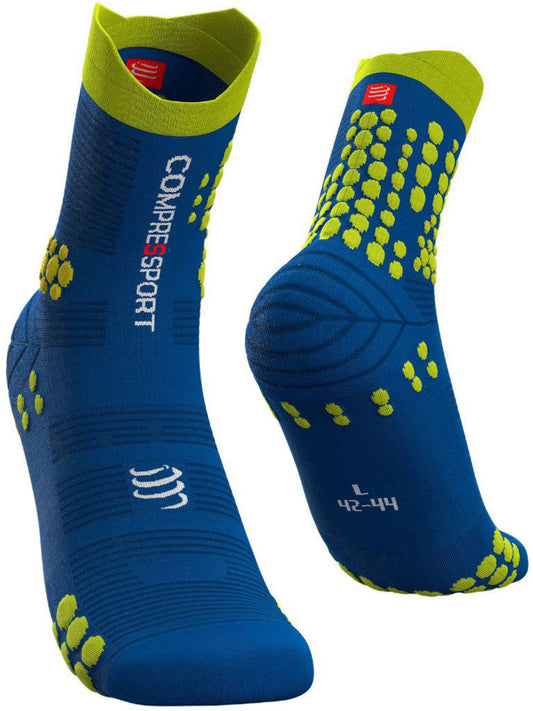 Compressport Pro Racing V3 Trail Running Socks - Blue