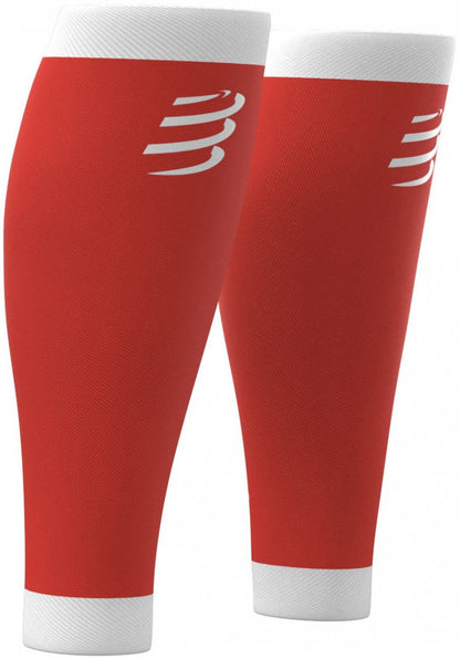 Compressport R1 Compression Calf Sleeves - Red