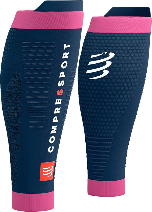 Compressport R2 3.0 Compression Calf Sleeves - Blue