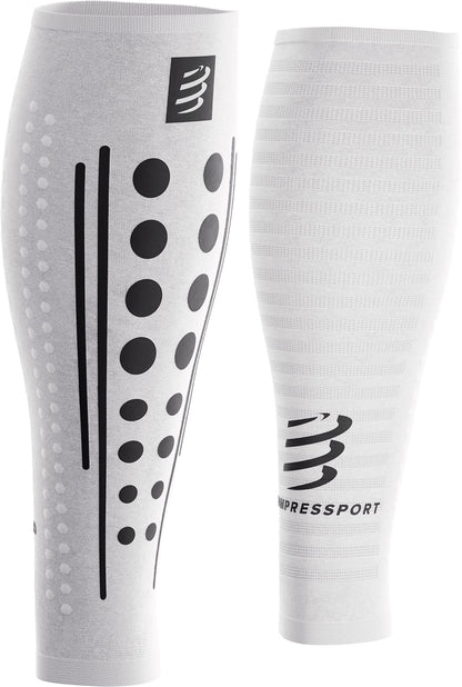 Compressport R2 Aero 2.0 Compression Calf Sleeves - White