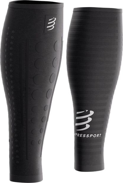 Compressport R2 Aero 2.0 Compression Calf Sleeves - Black