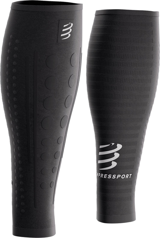Compressport R2 Aero 2.0 Compression Calf Sleeves - Black