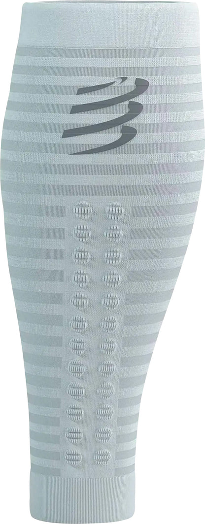 Compressport R2 Aero Compression Calf Sleeves - White