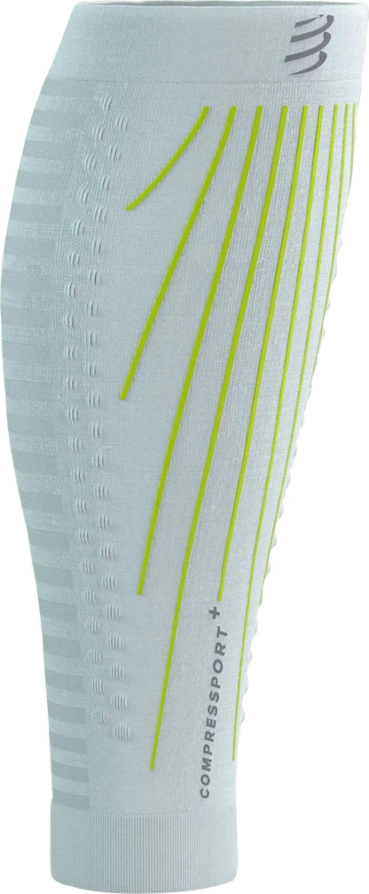 Compressport R2 Aero Compression Calf Sleeves - White