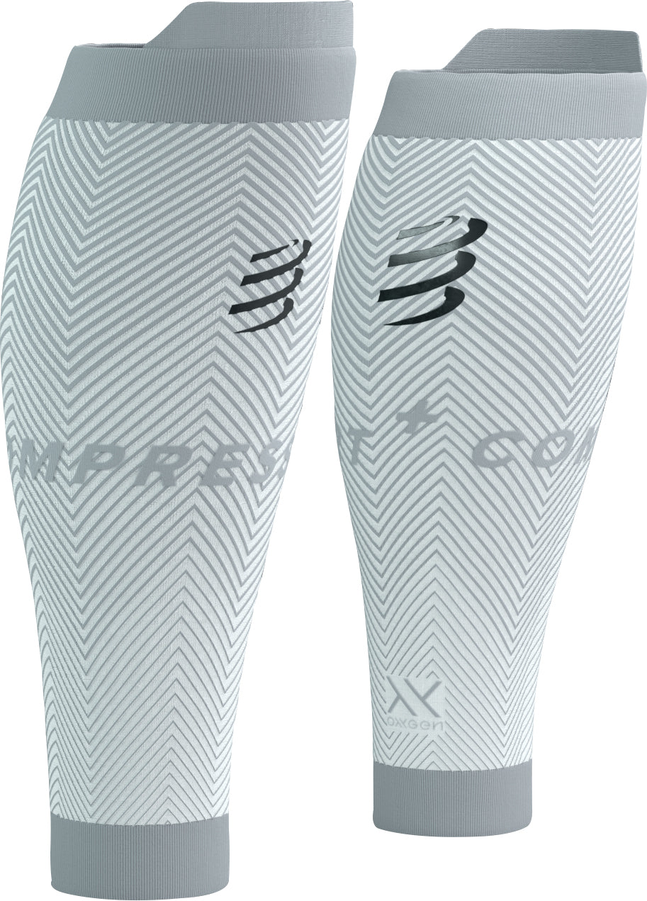 Compressport R2 Oxygen Compression Calf Sleeves - White – Start Fitness