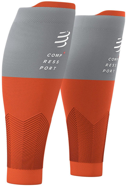 Compressport R2v1 Compression Calf Sleeves - Orange