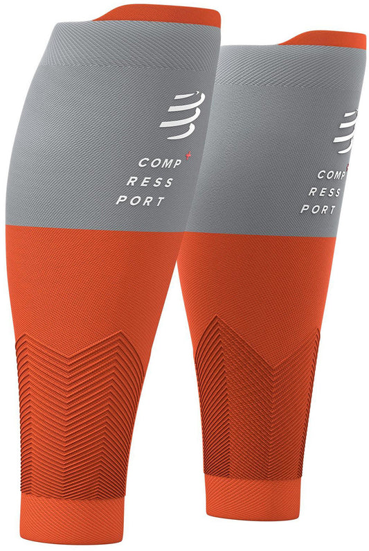 Compressport R2v1 Compression Calf Sleeves - Orange