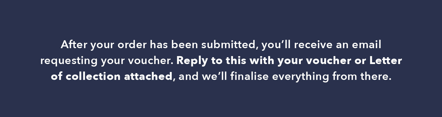 Step four - Finalising your cycle to work order  - information block on getting your order finalised 