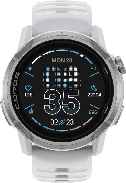 COROS APEX 4 Outdoor 46mm GPS Watch - White