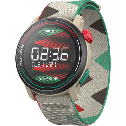 Coros Pace 3 Premium Nylon Strap GPS Watch - Eliud Kipchoge Edition