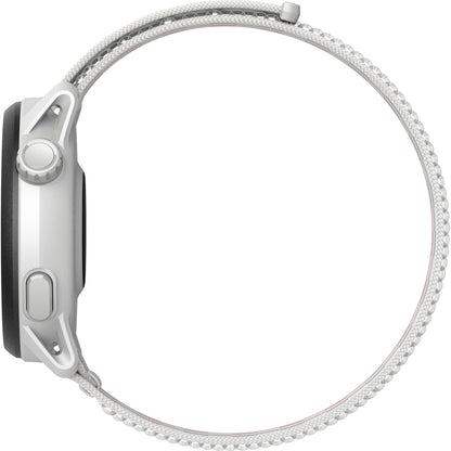 Coros Pace Nylon Band Wpace3 Wht N Side - Side View