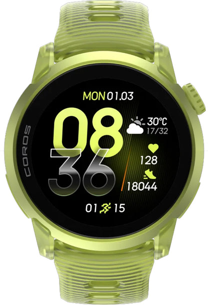 COROS PACE 4 Aluminium GPS Sport Watch - Yellow