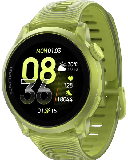 COROS PACE 4 Aluminium GPS Sport Watch - Yellow