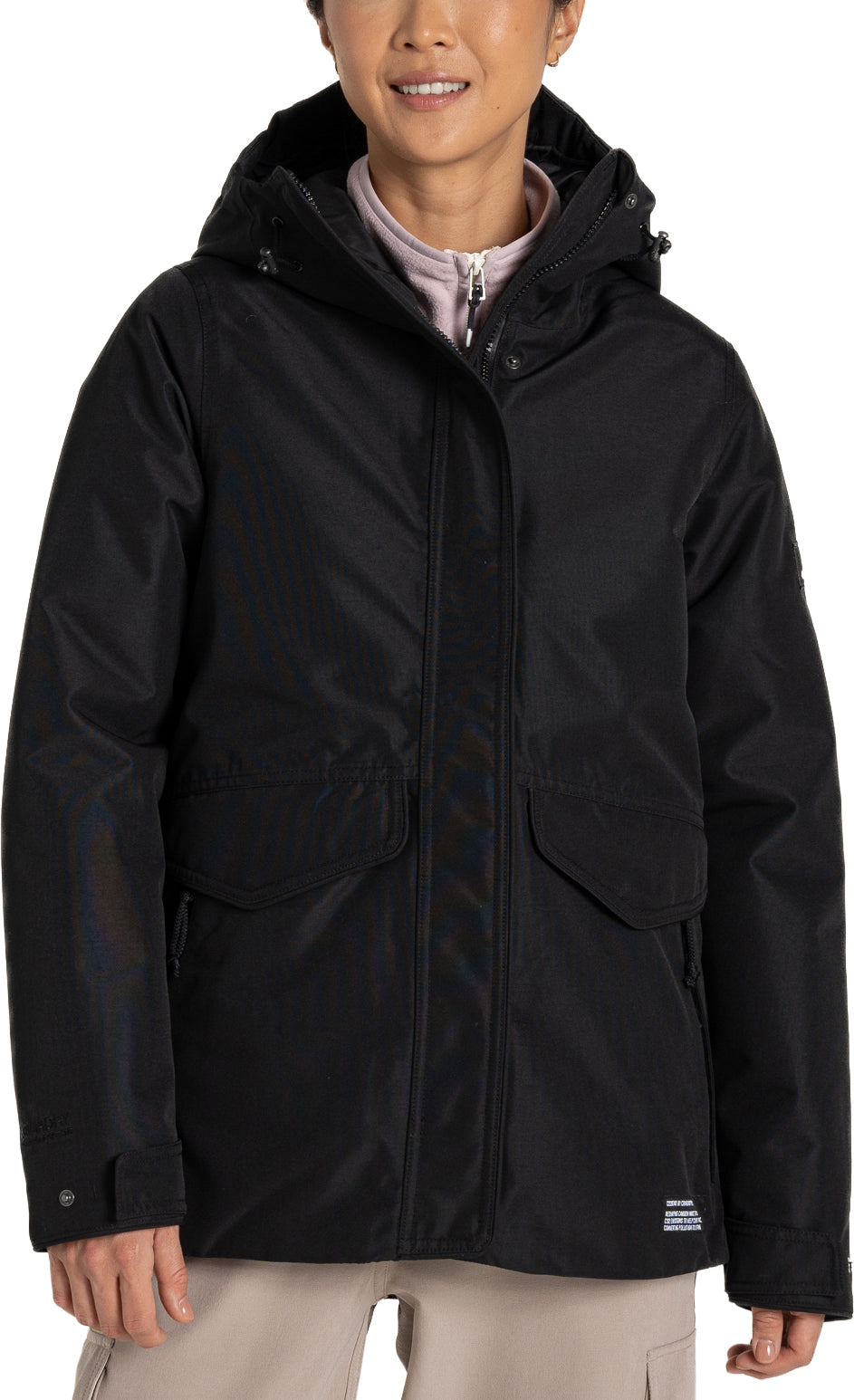 Craghoppers CO2 Renu Sally Womens Waterproof Jacket - Black – Start Fitness