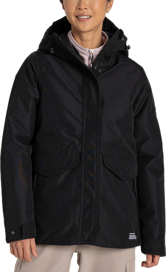 Craghoppers CO2 Renu Sally Womens Waterproof Jacket - Black