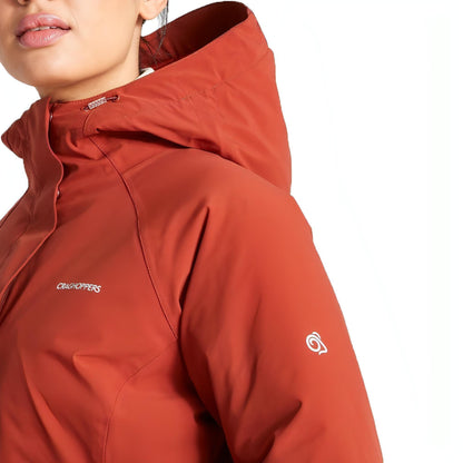 Craghoppers Caldbeck Thermic Waterproof Womens Jacket - Orange