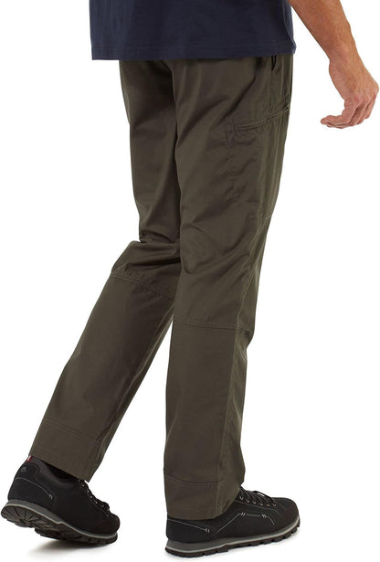 Craghoppers Kiwi Boulder Slim (Long) Mens Walking Trousers - Black