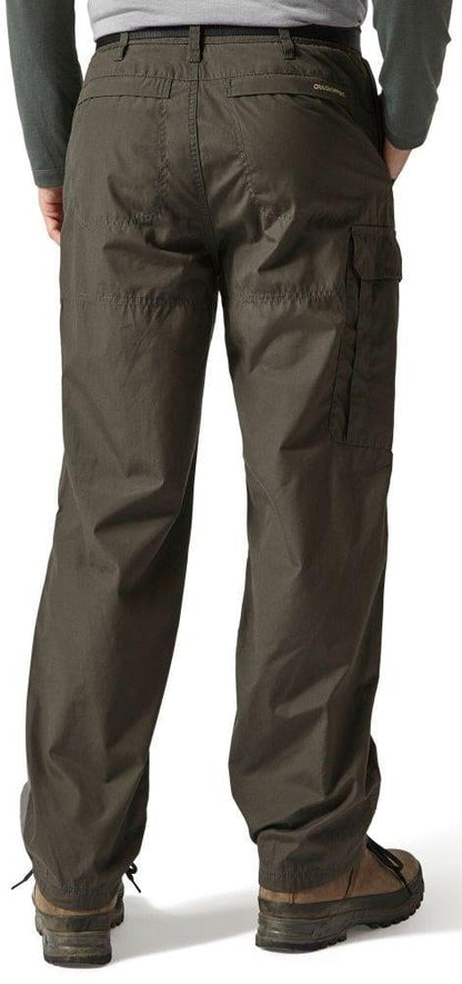 Craghoppers Classic Kiwi (Short) Mens Walking Trousers - Brown