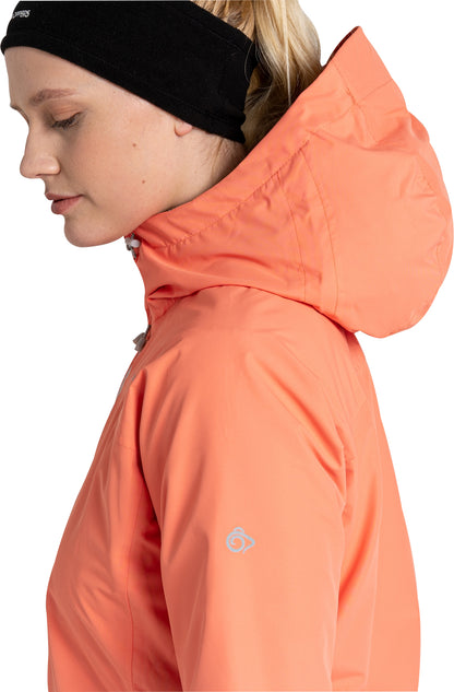 Craghoppers Loretta Womens Waterproof Jacket - Orange