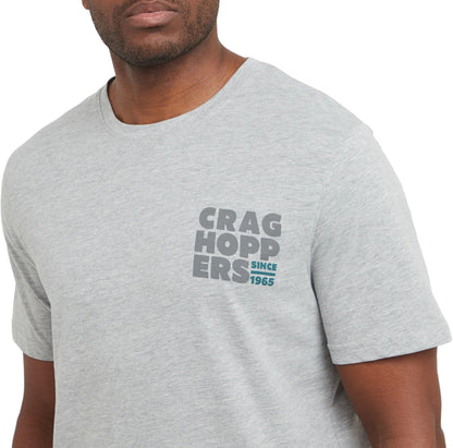 Craghoppers Lucent Short Sleeve Mens Top - Grey