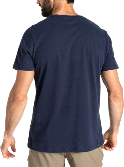 Craghoppers Lucent Short Sleeve Mens Top - Blue