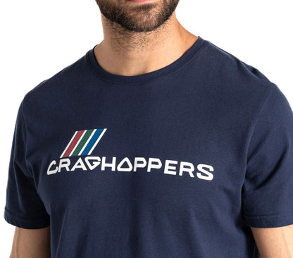 Craghoppers Lucent Short Sleeve Mens Top - Blue
