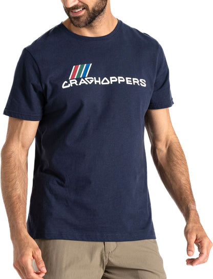 Craghoppers Lucent Short Sleeve Mens Top - Blue