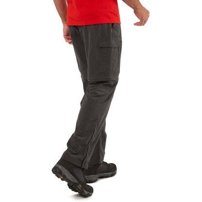 Craghoppers Nosilife Convertible II (Long) Mens Walking Trousers - Black