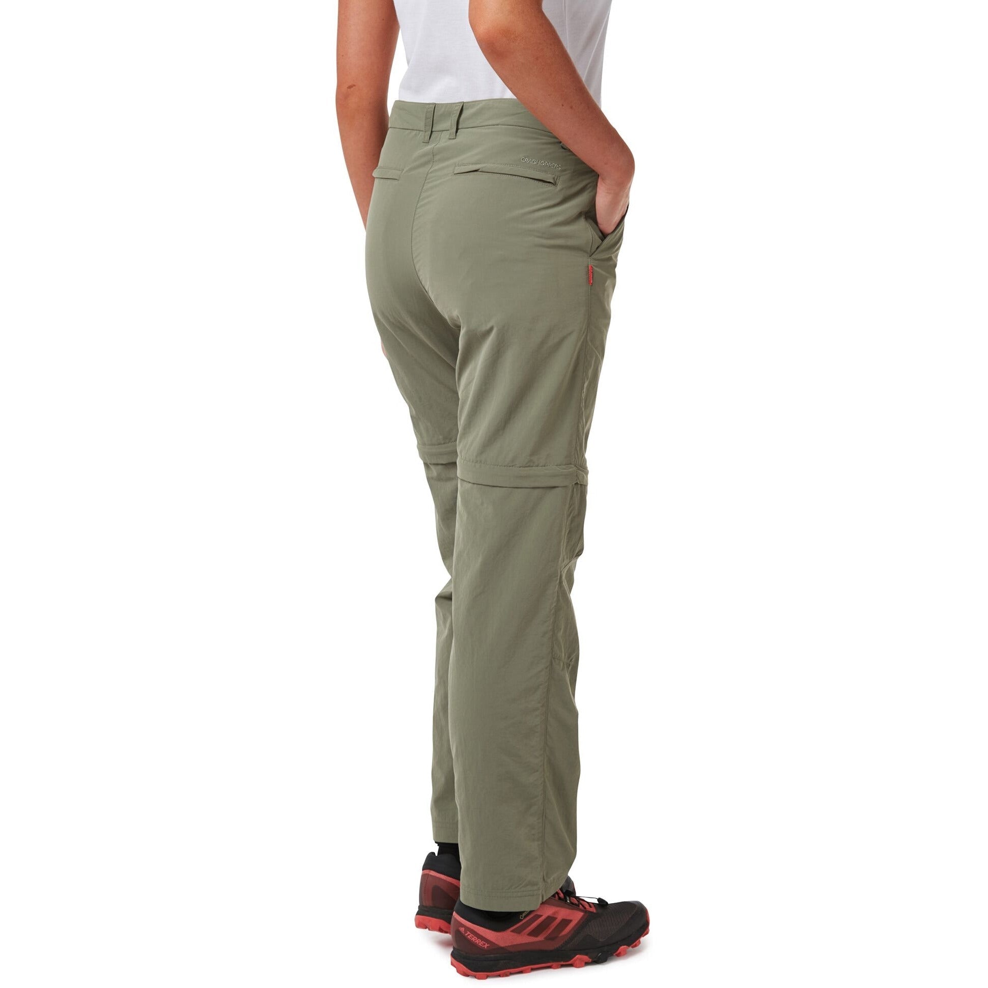 Craghoppers Nosilife Convertible Iii Trousers Cwj1214  Back View