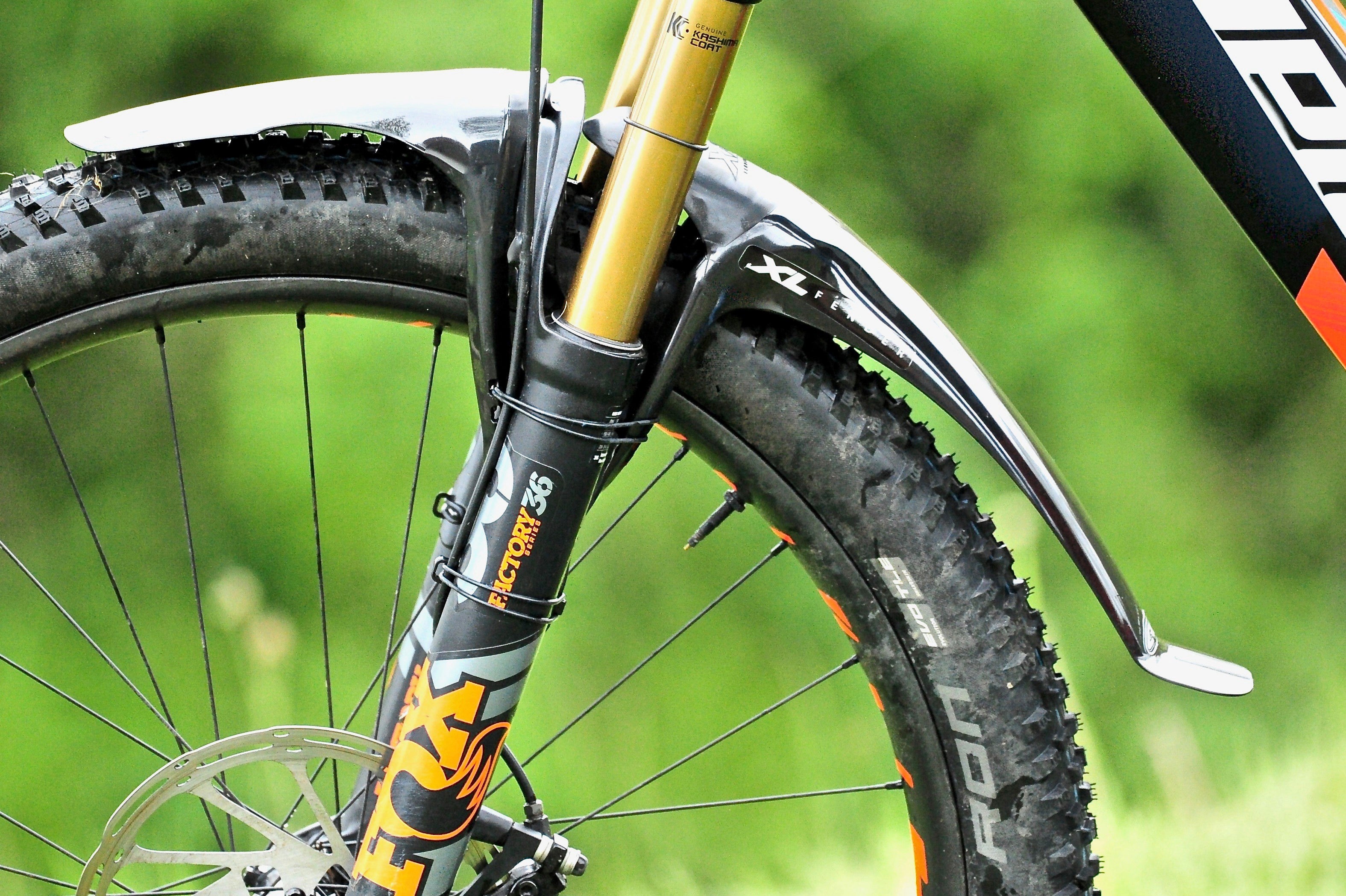 Crud XLF Front Fender Mudguard Black Start Fitness