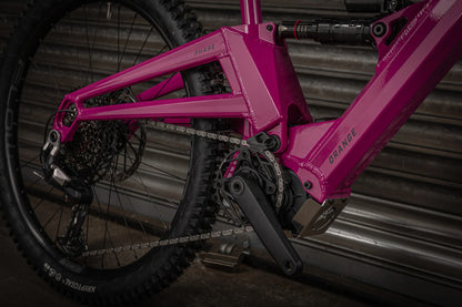 Orange Phase Avinox RS Full Suspension Electric Mountain Bike 2026 - Fuchsia