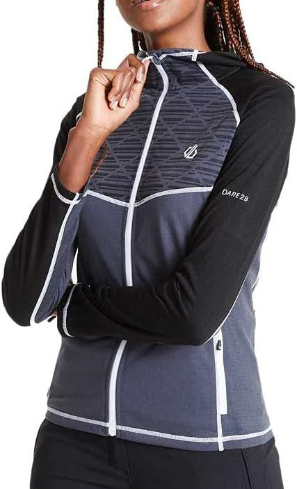 Dare2B Pensive Stretch Midlayer Womens Jacket - Black