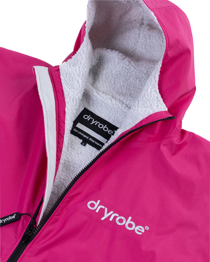 Dryrobe Advance Long Sleeve Changing Robe - Pink